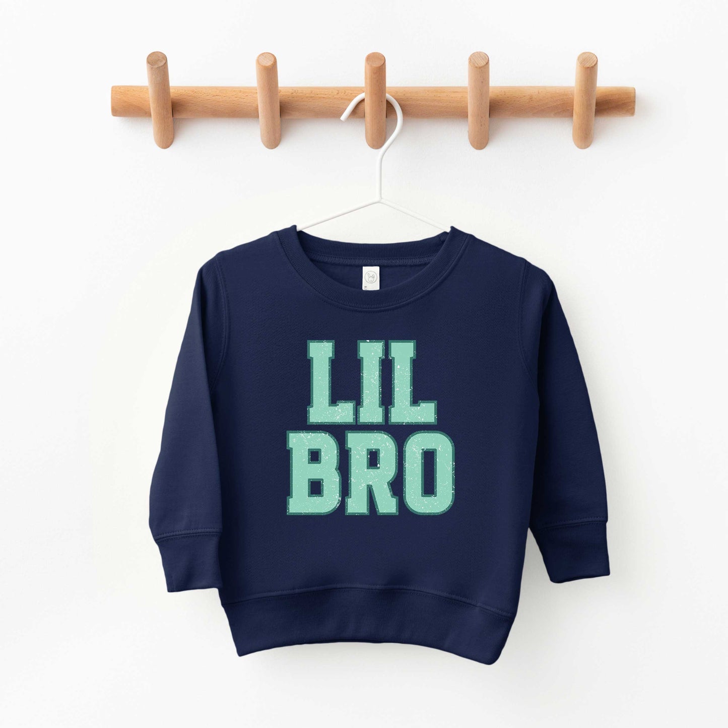 Lil Bro Distressed | Toddler Sweatshirt