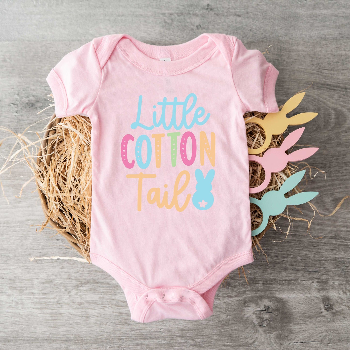 Little Cotton Tail | Baby Graphic Short Sleeve Onesie