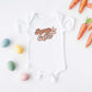 Hoppy Easter Distressed | Baby Graphic Short Sleeve Onesie