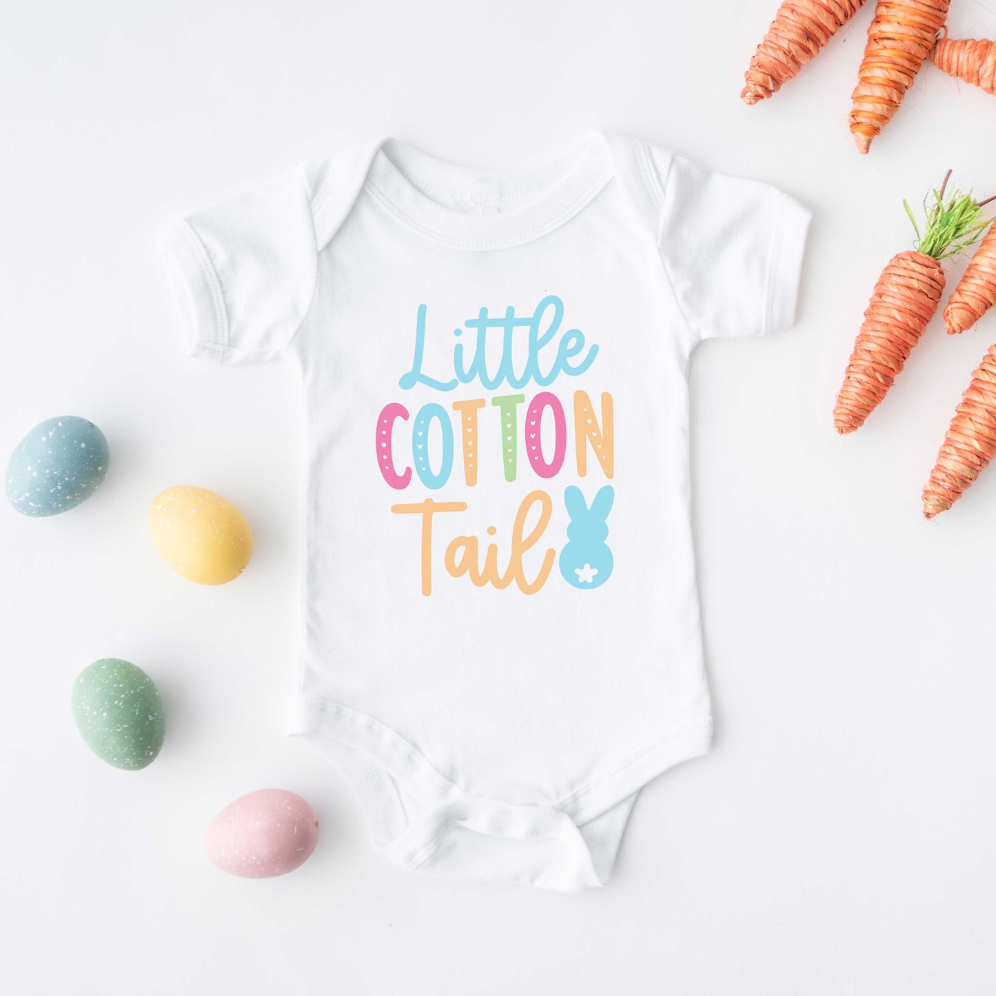 Little Cotton Tail | Baby Graphic Short Sleeve Onesie
