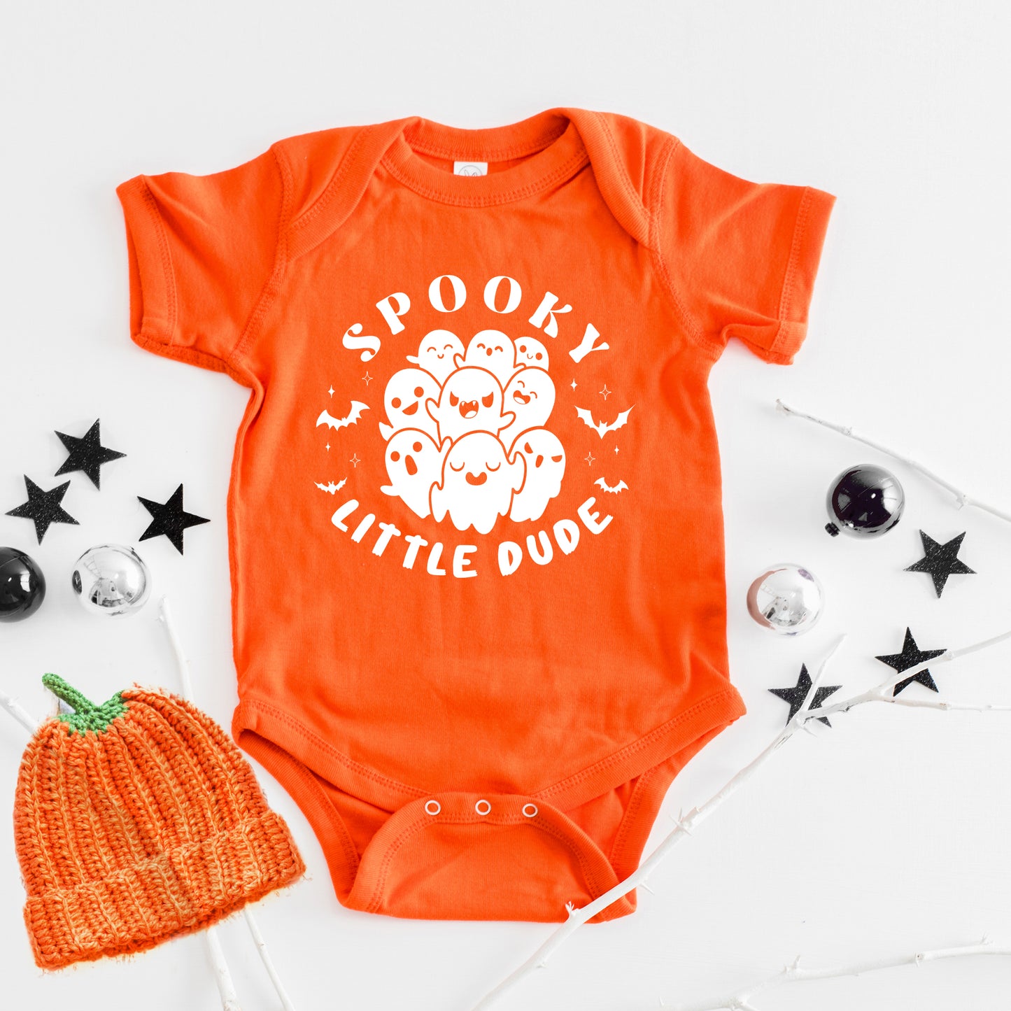 Spooky Little Dude | Baby Graphic Short Sleeve Onesie