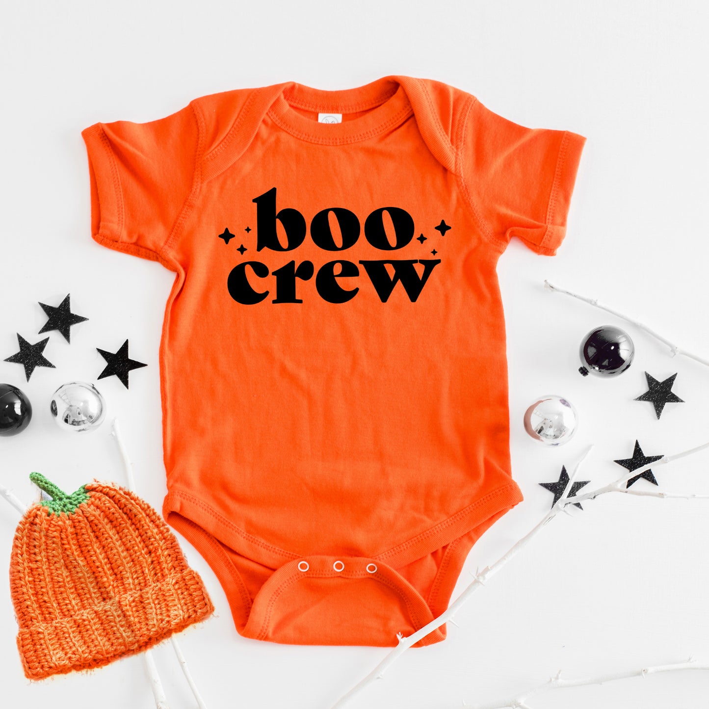 Boo Crew Stars | Baby Graphic Short Sleeve Onesie