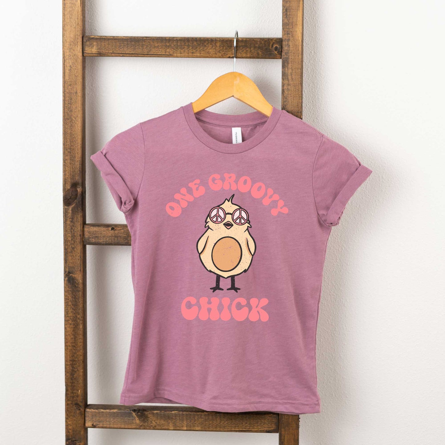 One Groovy Chick | Youth Short Sleeve Crew Neck