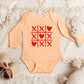 Tic Tac Heart | Baby Graphic Long Sleeve Onesie