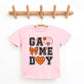 Basketball Game Day Coquette | Toddler Graphic Short Sleeve Tee