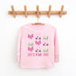Let's Par Tee Coquette | Toddler Graphic Long Sleeve Tee