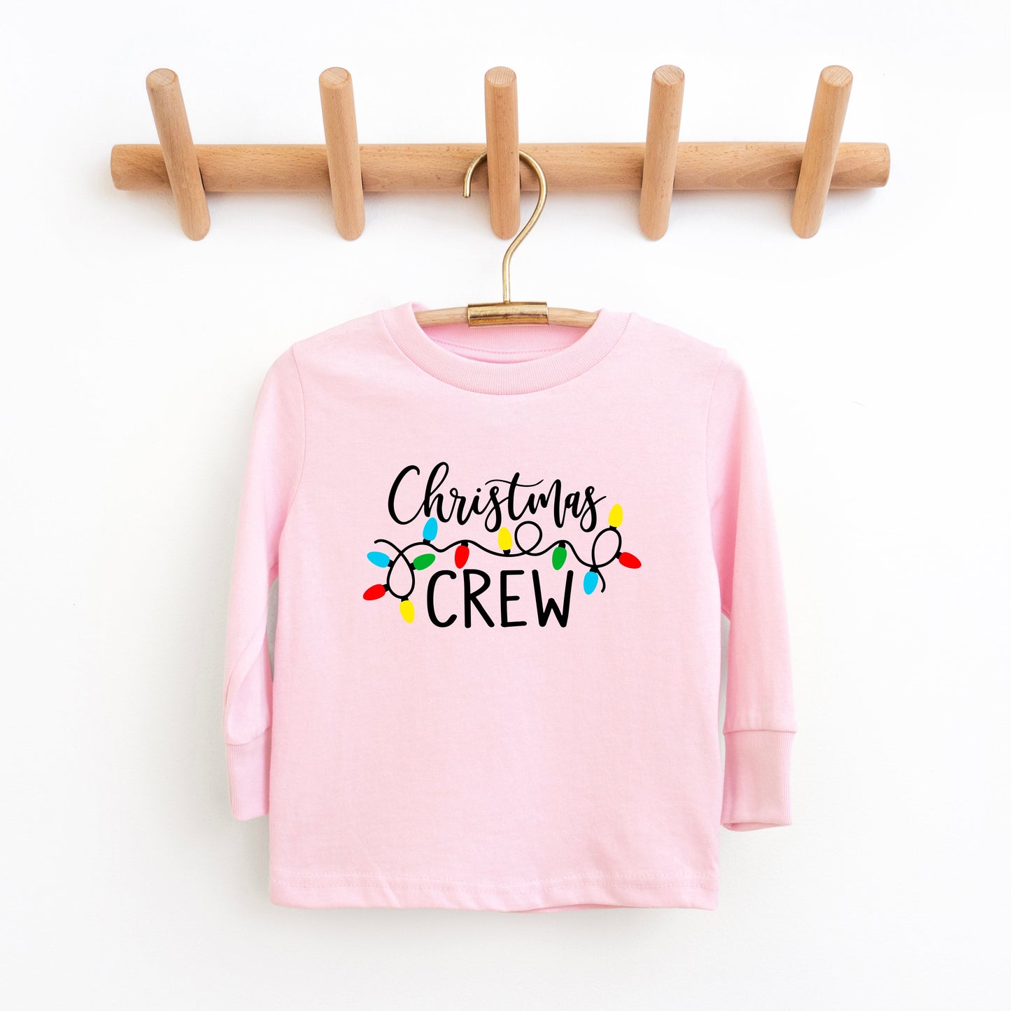 Christmas Crew | Toddler Graphic Long Sleeve Tee