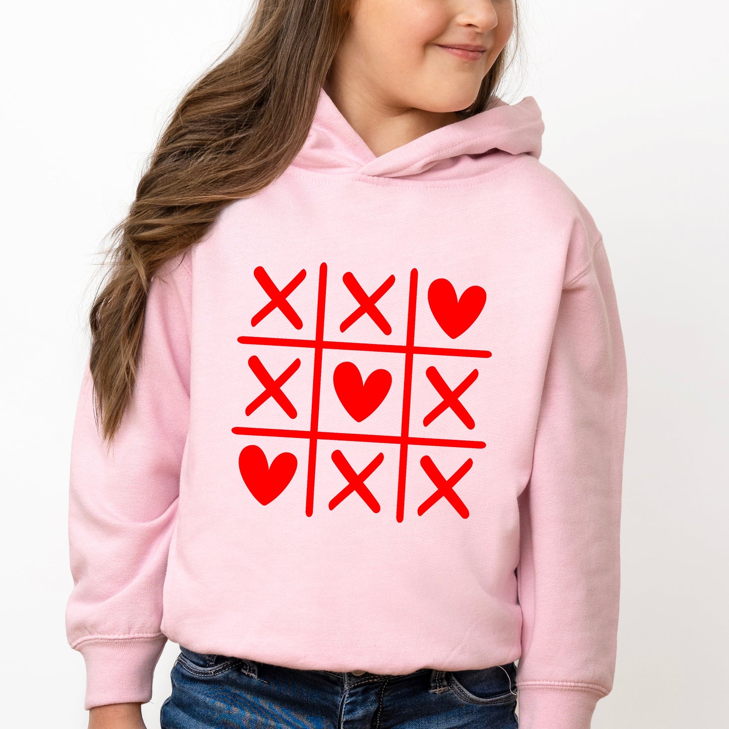 Tic Tac Heart | Toddler Graphic Hoodie