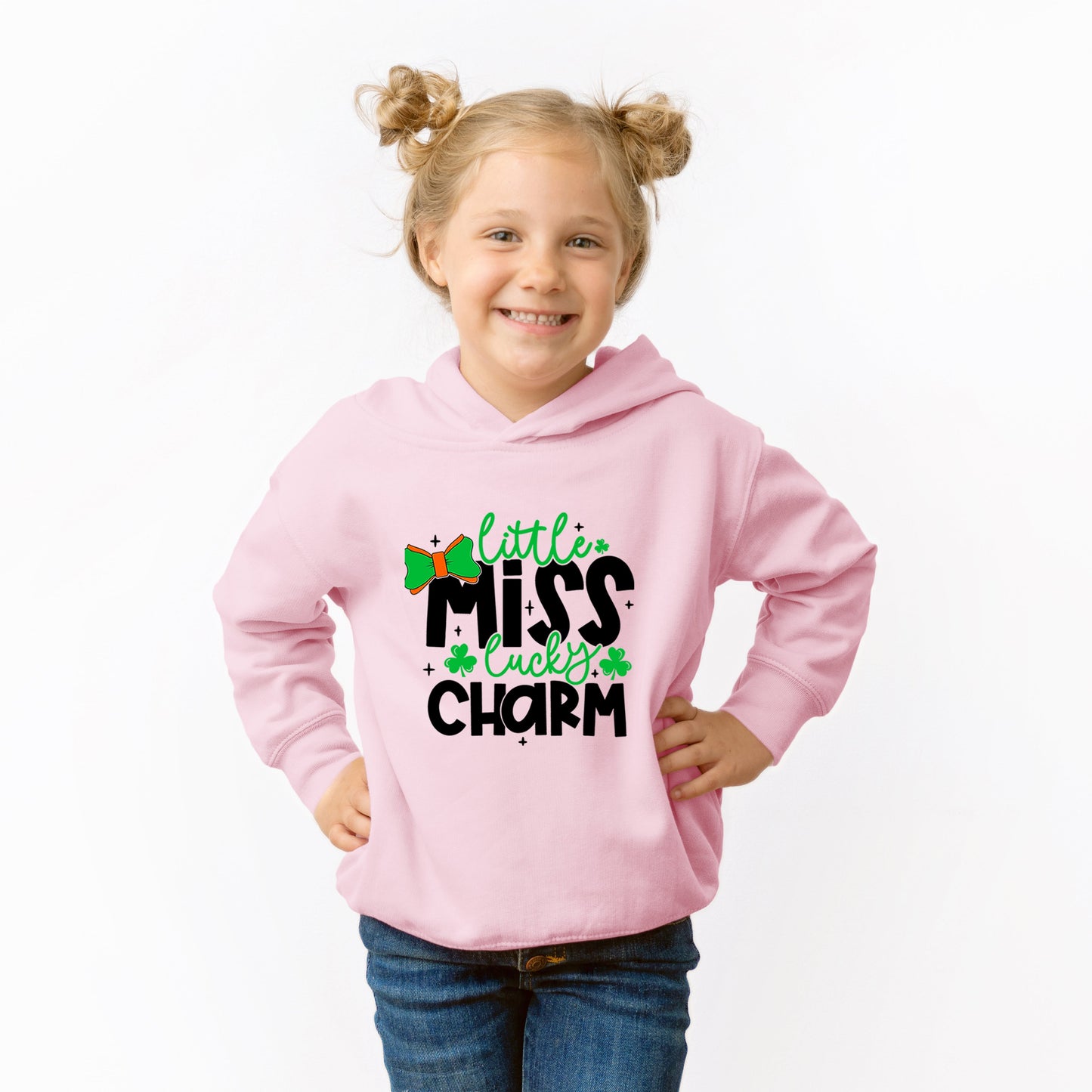 Little Miss Lucky Charm | Toddler Graphic Hoodie