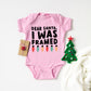 I Was Framed Lights | Baby Graphic Short Sleeve Onesie