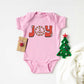 Joy Peace Sign | Baby Graphic Short Sleeve Onesie