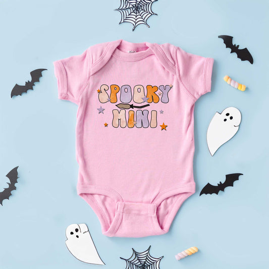 Spooky Mini Stars | Baby Graphic Short Sleeve Onesie