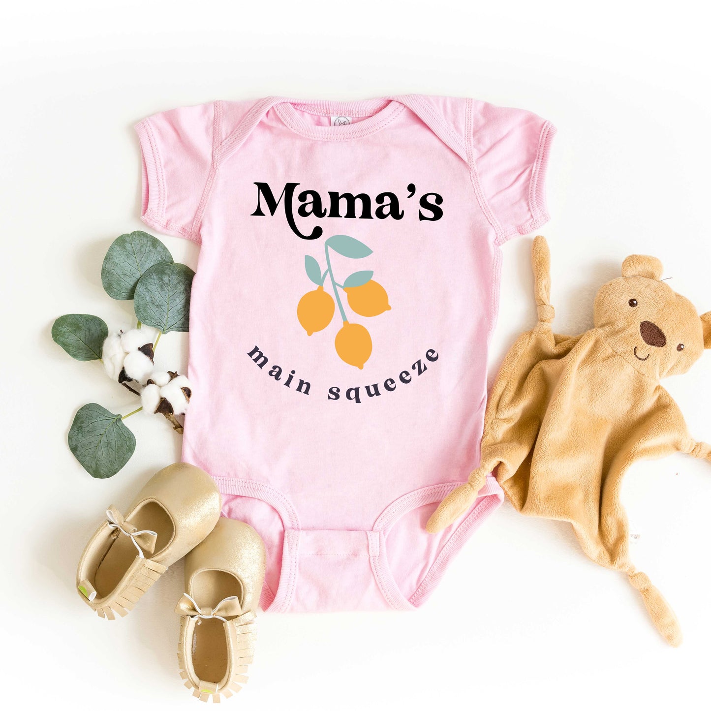 Mama's Main Squeeze | Baby Graphic Short Sleeve Onesie
