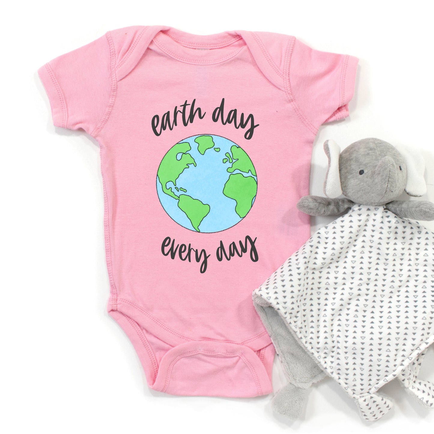 Earth Day Every Day | Baby Graphic Short Sleeve Onesie