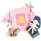 Birthday Girl Checkered | Youth Ultra-Soft Graphic Sweatshirt