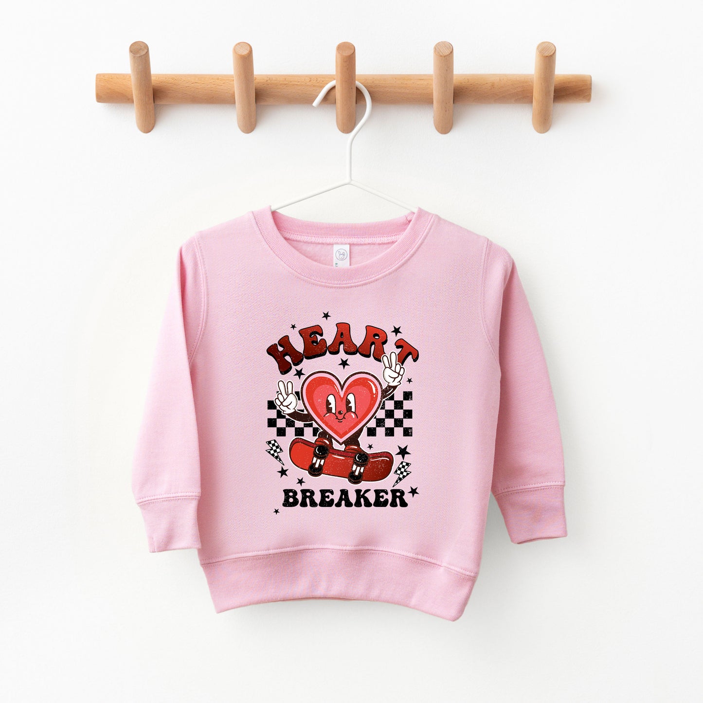 Heart Breaker Skater | Toddler Sweatshirt