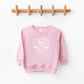 Ghosts Heart | Toddler Graphic Sweatshirt