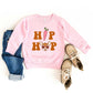 Hip Hop Bunny With Sunglasses | Toddler Sweatshirt