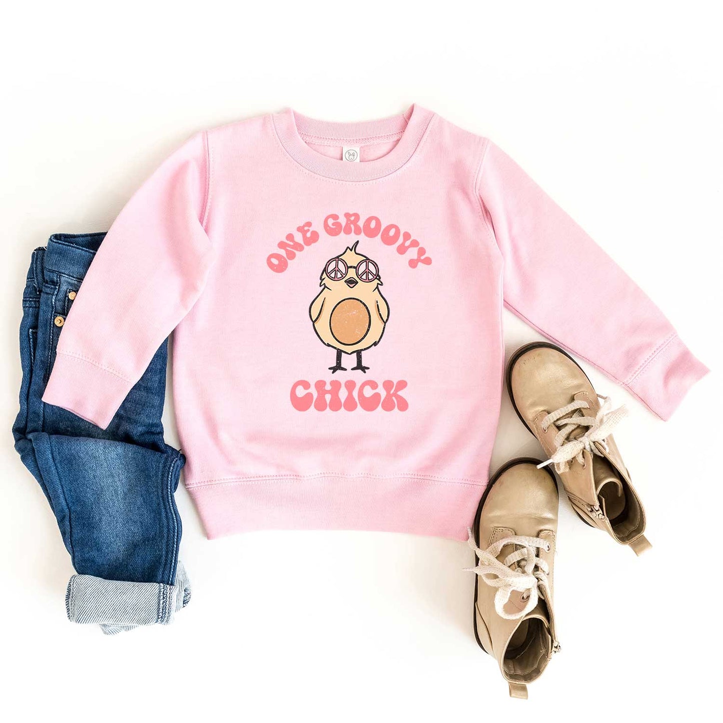 One Groovy Chick | Toddler Sweatshirt