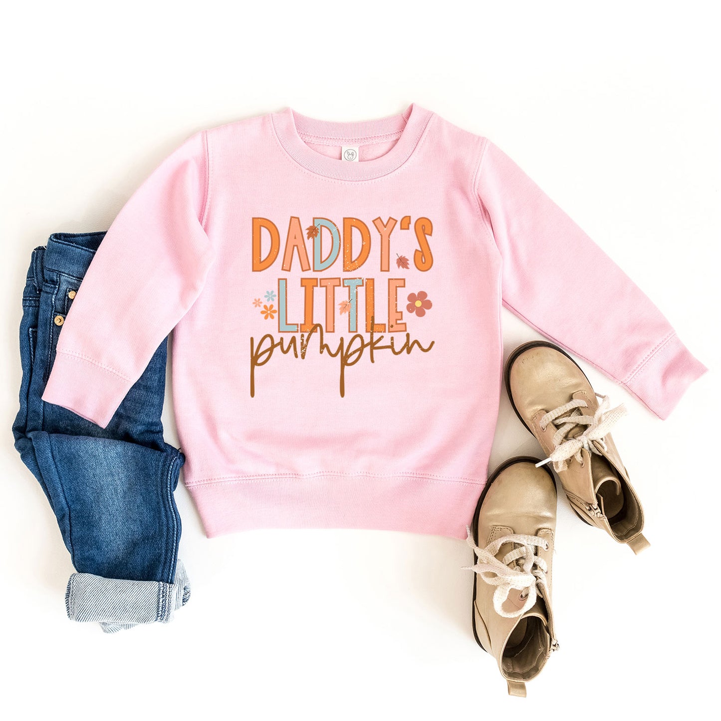 Daddy's Little Pumpkin | Toddler Graphic Sweatshirt