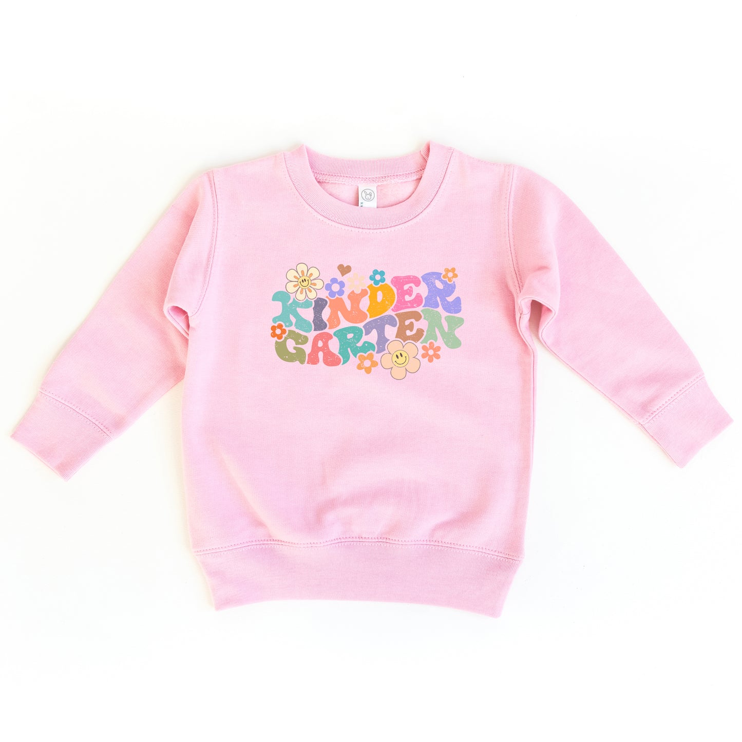 Kindergarten Flowers | Toddler Graphic Sweatshirt