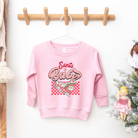 Santa Babe | Toddler Graphic Sweatshirt