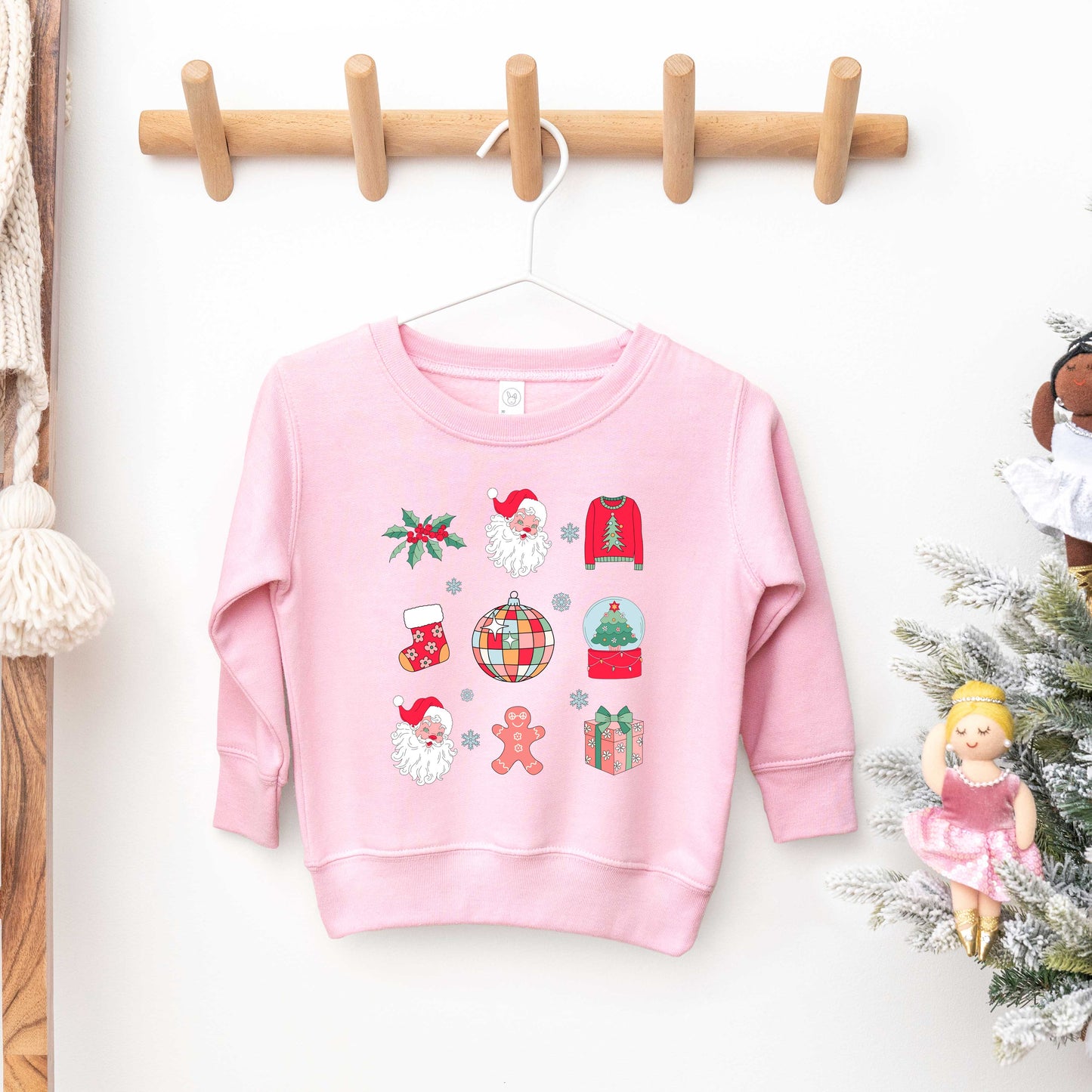 Christmas Collage | Toddler Graphic Sweatshirt