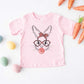 Easter Bunny With Bubble Gum | Youth Short Sleeve Crew Neck
