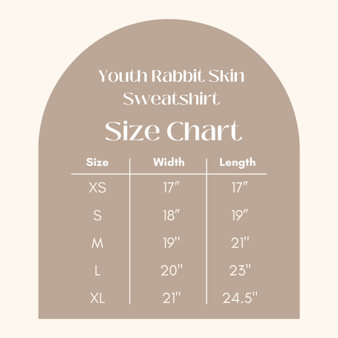 14th Feb Stars Puff Print | Youth Ultra-Soft Graphic Sweatshirt