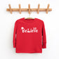 Believe Christmas | Toddler Graphic Long Sleeve Tee