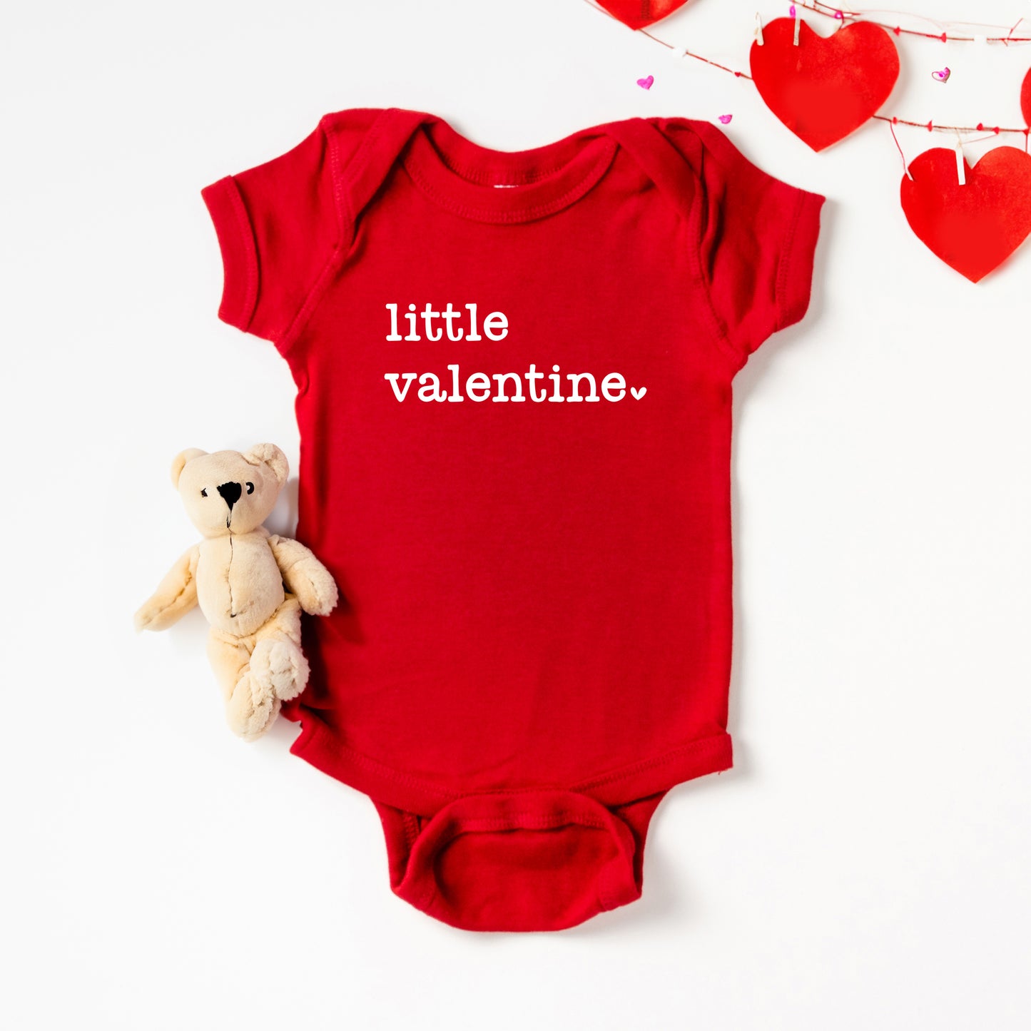 Little Valentine | Baby Graphic Short Sleeve Onesie