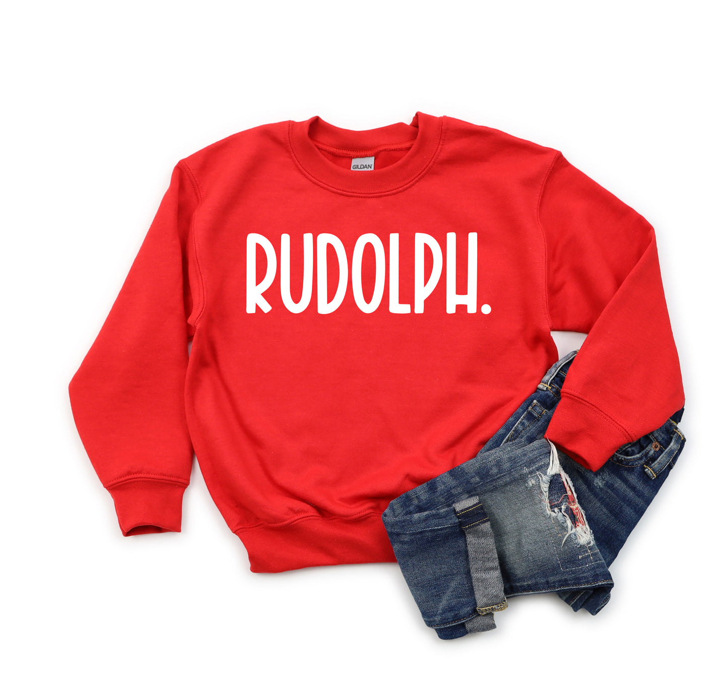 Rudolph Bold | Youth Graphic Sweatshirt