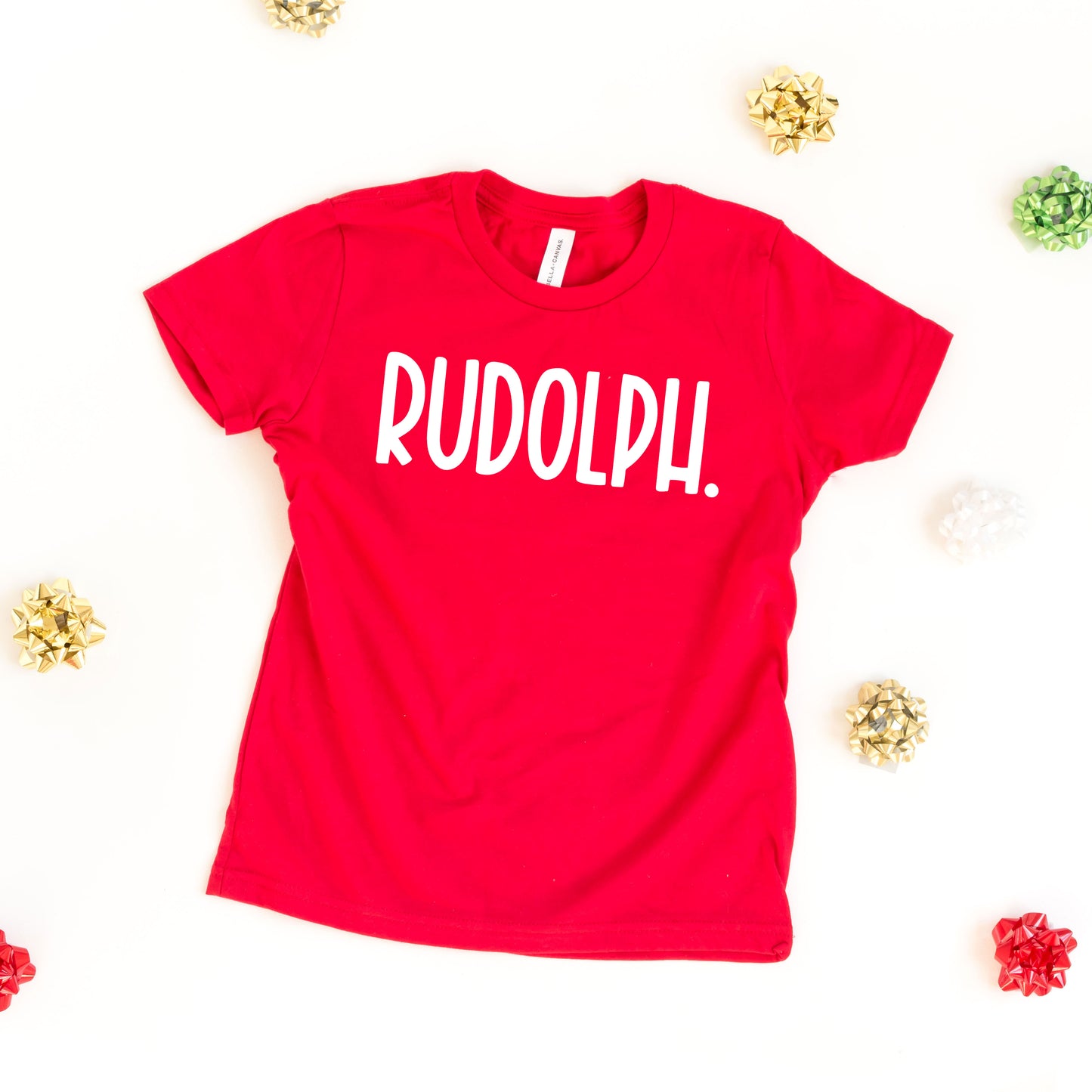 Rudolph Bold | Toddler Graphic Short Sleeve Tee