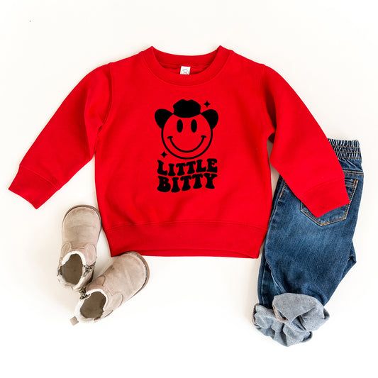 Little Bitty Smiley | Toddler Sweatshirt