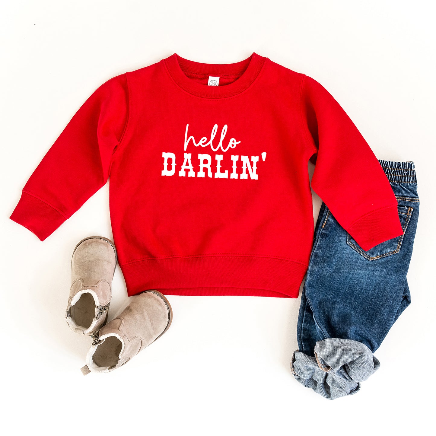 Hello Darlin' | Toddler Sweatshirt