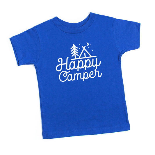 Happy Camper Tent | Toddler Short Sleeve Crew Neck