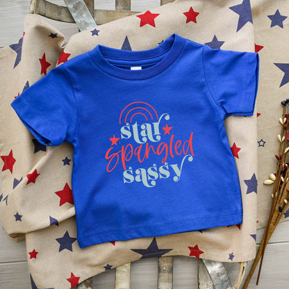 Star Spangled Sassy | Youth Graphic Short Sleeve Tee