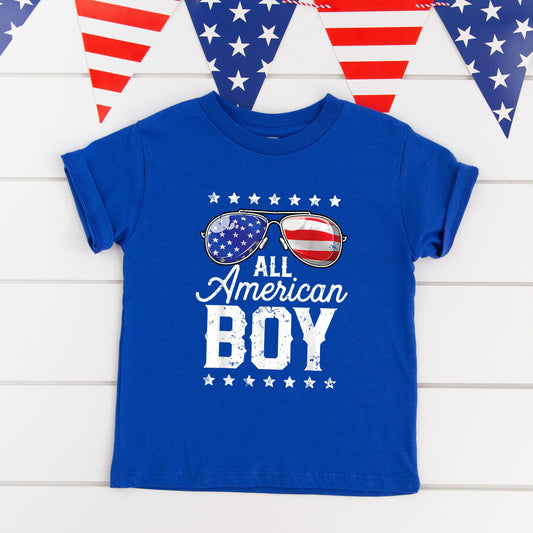 All American Boy | Toddler Graphic Short Sleeve Tee