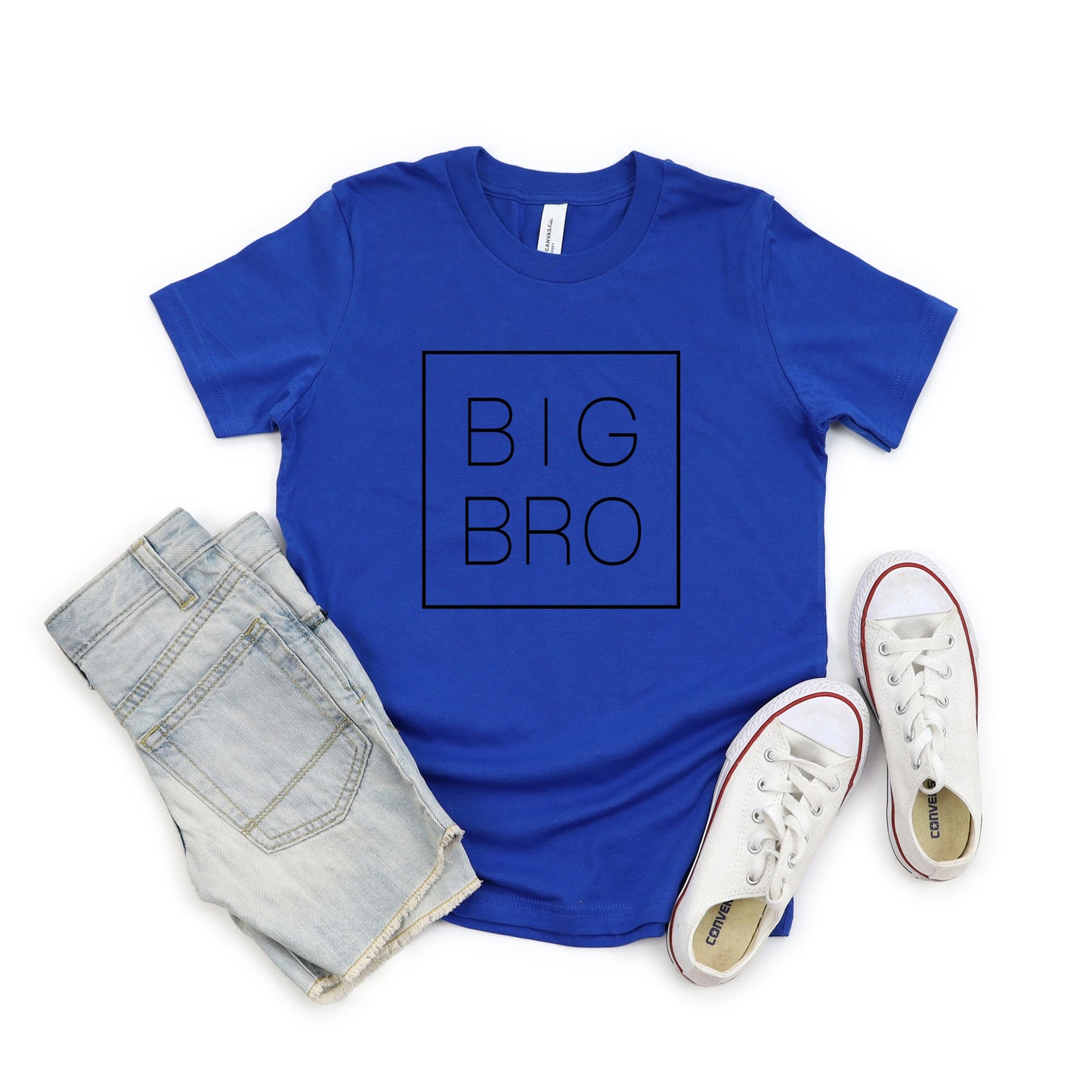 Big Bro Square | Toddler Graphic Short Sleeve Tee