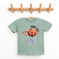 Basketball Game Day Hoop | Youth Graphic Short Sleeve Tee