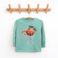 Basketball Game Day Hoop | Toddler Graphic Long Sleeve Tee