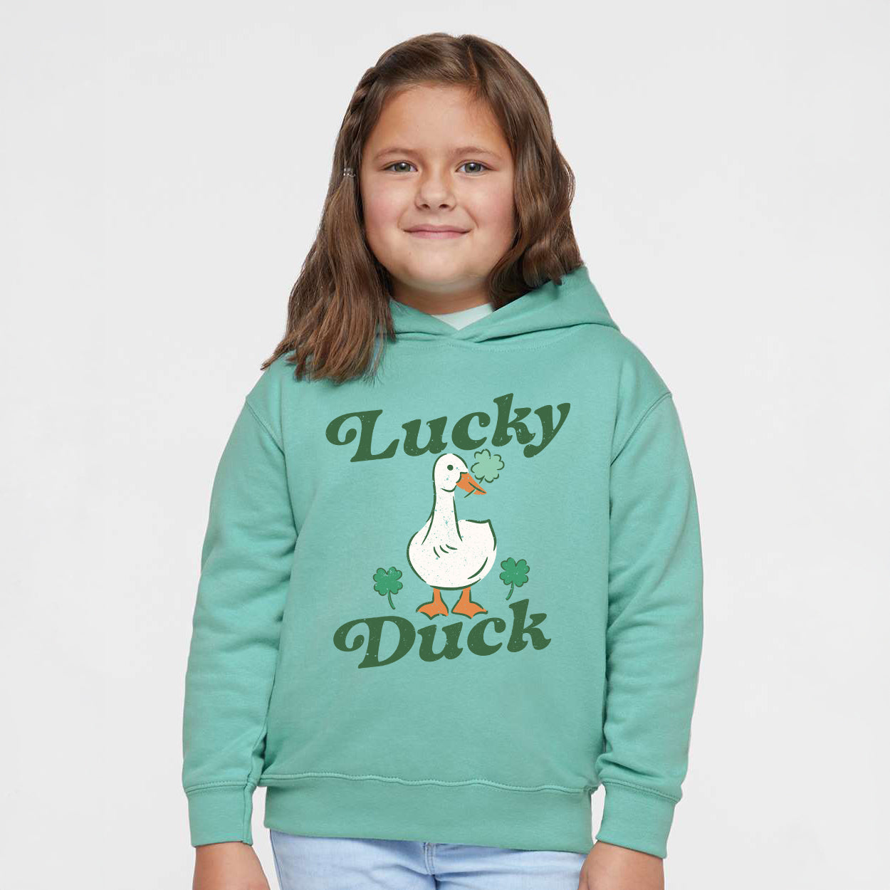 Lucky Duck | Toddler Graphic Hoodie