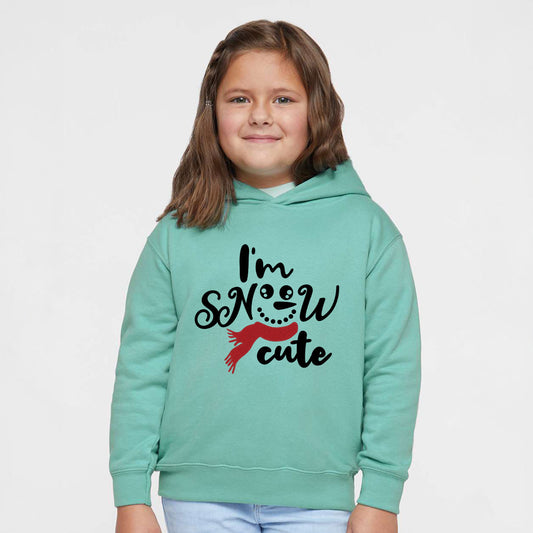I'm Snow Cute Glitter | Toddler Graphic Hoodie