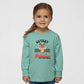 Cutest Reindeer At The Pole | Toddler Graphic Long Sleeve Tee