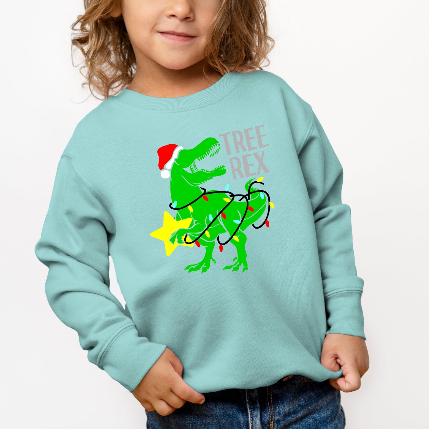 Tree Rex | Youth Ultra-Soft Graphic Sweatshirt