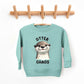 Otter Chaos | Toddler Graphic Sweatshirt