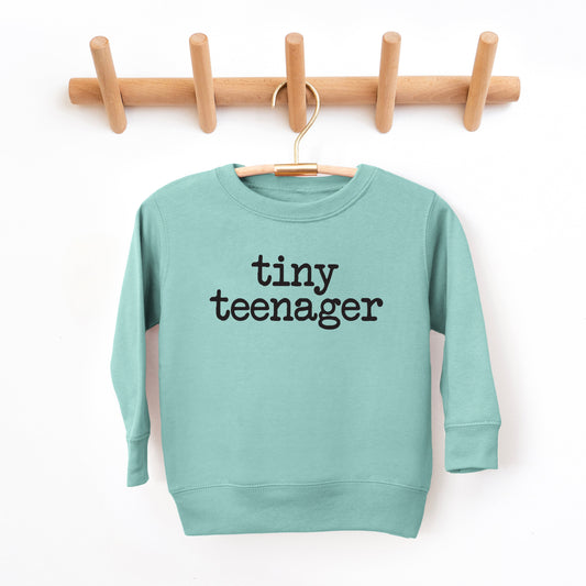 Tiny Teenager Typewriter | Youth Ultra-Soft Graphic Sweatshirt