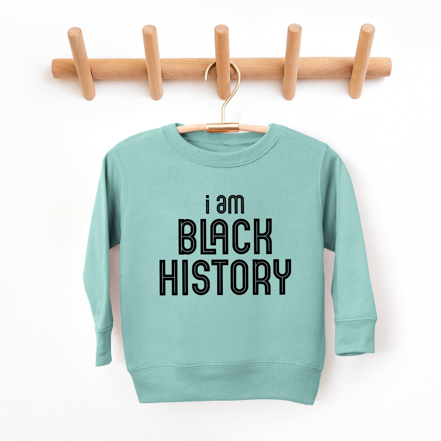 I Am Black History | Youth Ultra-Soft Graphic Sweatshirt