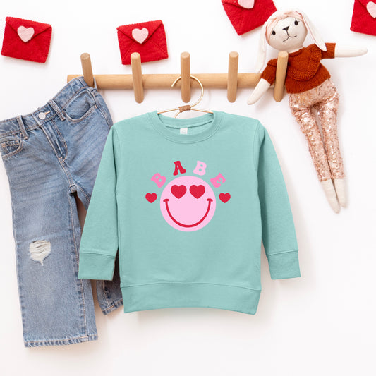 Babe Smile | Toddler Graphic Sweatshirt