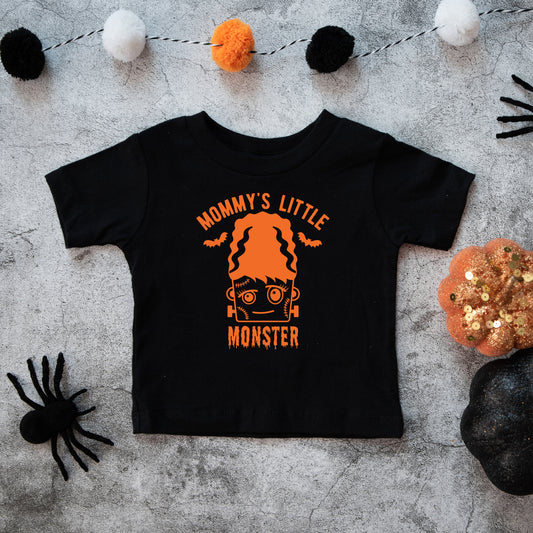 Mommy's Little Monster Girl | Toddler Graphic Short Sleeve Tee